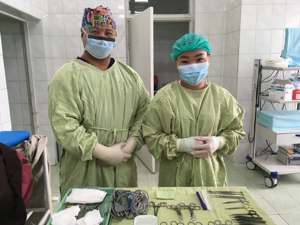 plastic and reconstructive surgeon mongolia